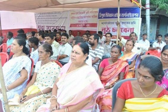 All India Peopleâ€™s Forum organizes mass demonstration at Orient Choumuhani